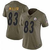 Women Nike Steelers 83 Heath Miller Olive Camo Salute To Service Limited Jersey Dzhi,baseball caps,new era cap wholesale,wholesale hats